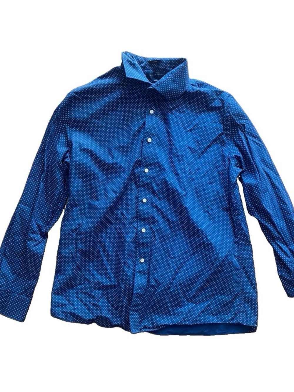 Tommy Hilfiger Men's Blue Microdot Button-Down Shirt